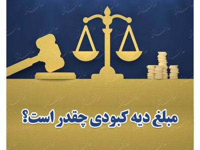 مبلغ دیه کبودی چقدر است؟