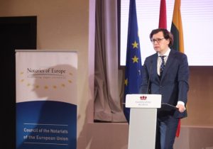 رئیس جدید شورای دفاتر اسناد رسمی اتحادیه اروپا (CNUE) انتخاب شد