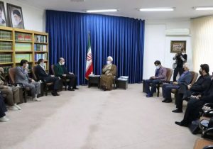 دیدار رؤسای اسکودا، کانون وکلای مرکز و هیات مدیره کانون وکلای دادگستری استان قم با علما و آیات عظام