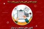 عدلنامه بررسی می کند؛ظرفیت اعلامی کانون ها در آزمون وکالت ۱۴۰۰/کانون های منشعب از مرکز در مسیر فربه‌سازی؟