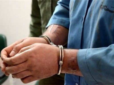 متهمی که با پرتاب بلوک سیمانی باعث مرگ دو نفر شده بود دستگیر شد