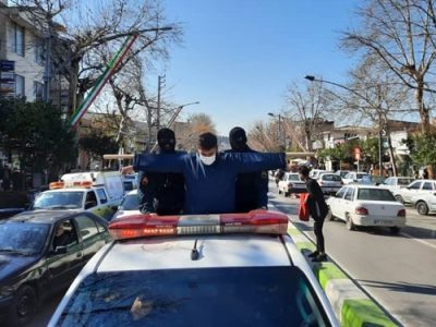 خیابان گردانی اوباش گرگانی توسط پلیس