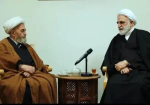 رئیس قوه قضاییه با آیت‌الله سبحانی دیدار کرد