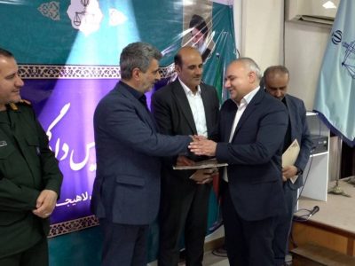 تودیع و معارفه دادستان و رئیس دادگستری لاهیجان