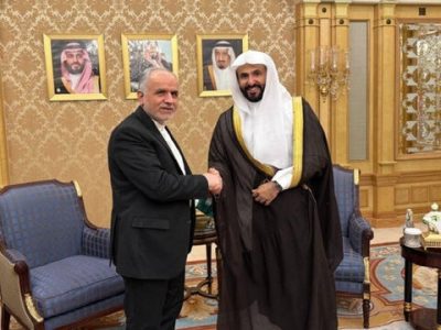 دیدار وزیر دادگستری با رئیس شورای عالی قضایی عربستان