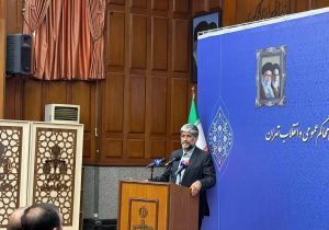 برگزاری آیین تکریم و معارفه قائم مقام دادگستری کل استان و رئیس کل محاکم عمومی و انقلاب تهران
